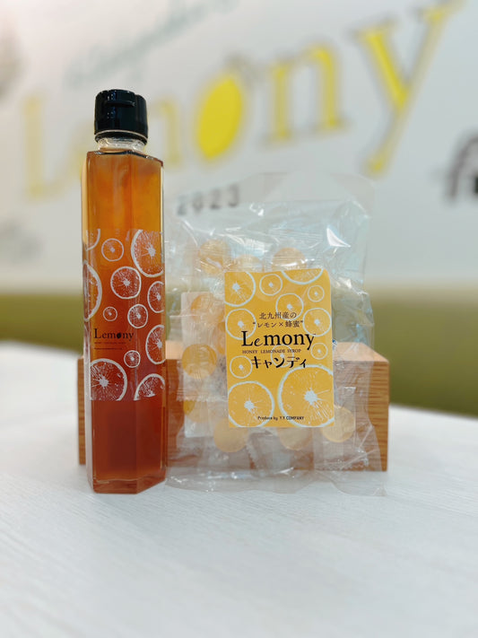 2周年スペシャルギフトセット「Lemony 大瓶（220ml）＆ハニーレモンキャンディ」